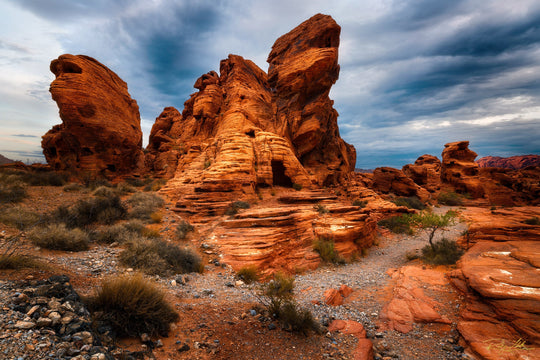 Showers and Sandstone